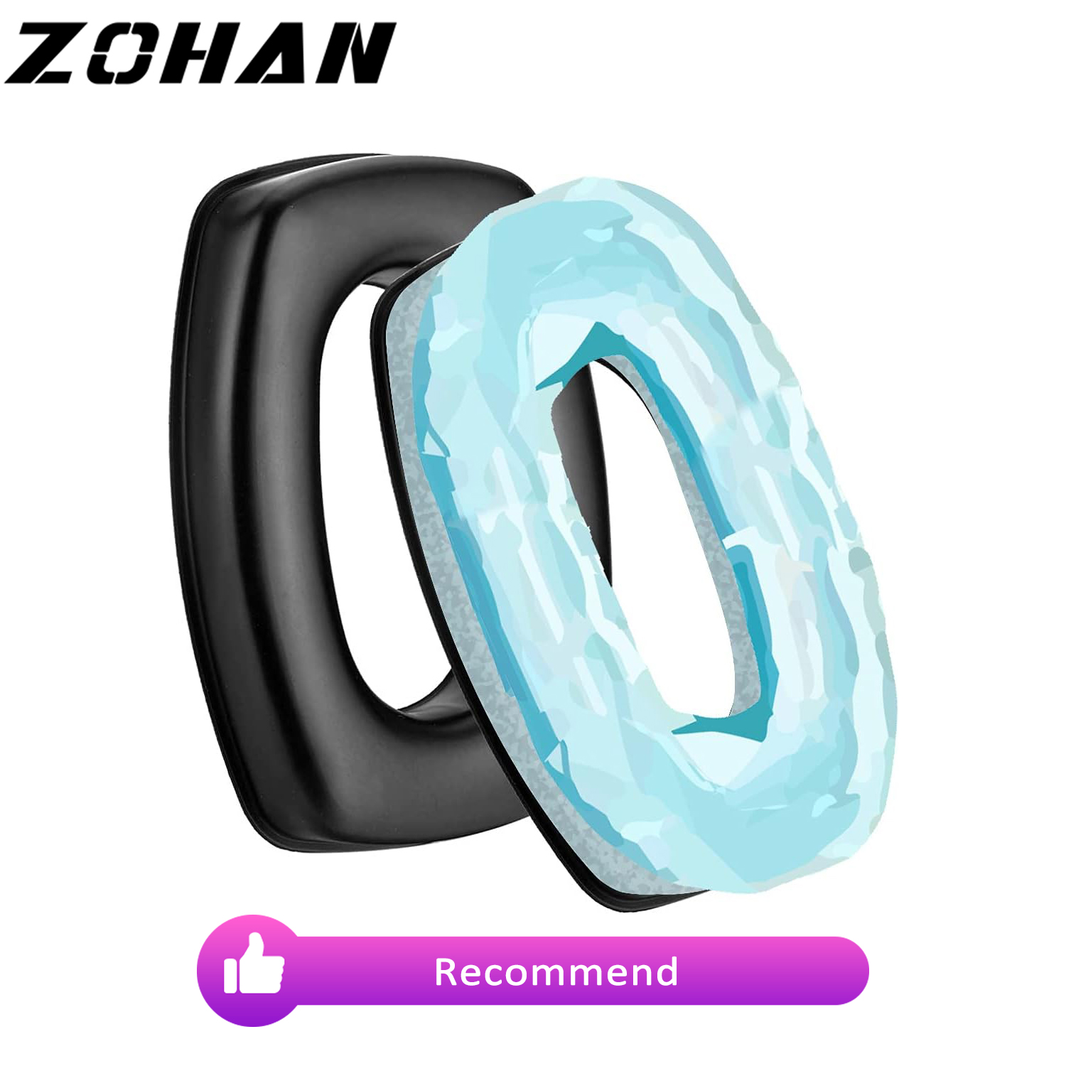 Shooting Ear Muff - ZOHAN 젤 이어 패드, 하워드 라이트용