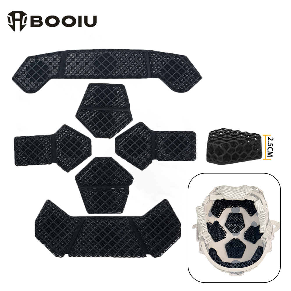 Hunting Outdoor Mat - BOOIU 3D 인쇄된 허니콤 헬멧 라이너