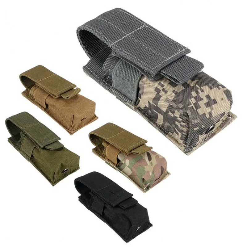 Outdoor Hunting Magazines - 몰레 전술 M5 플래시라이트 파우치 9MM
