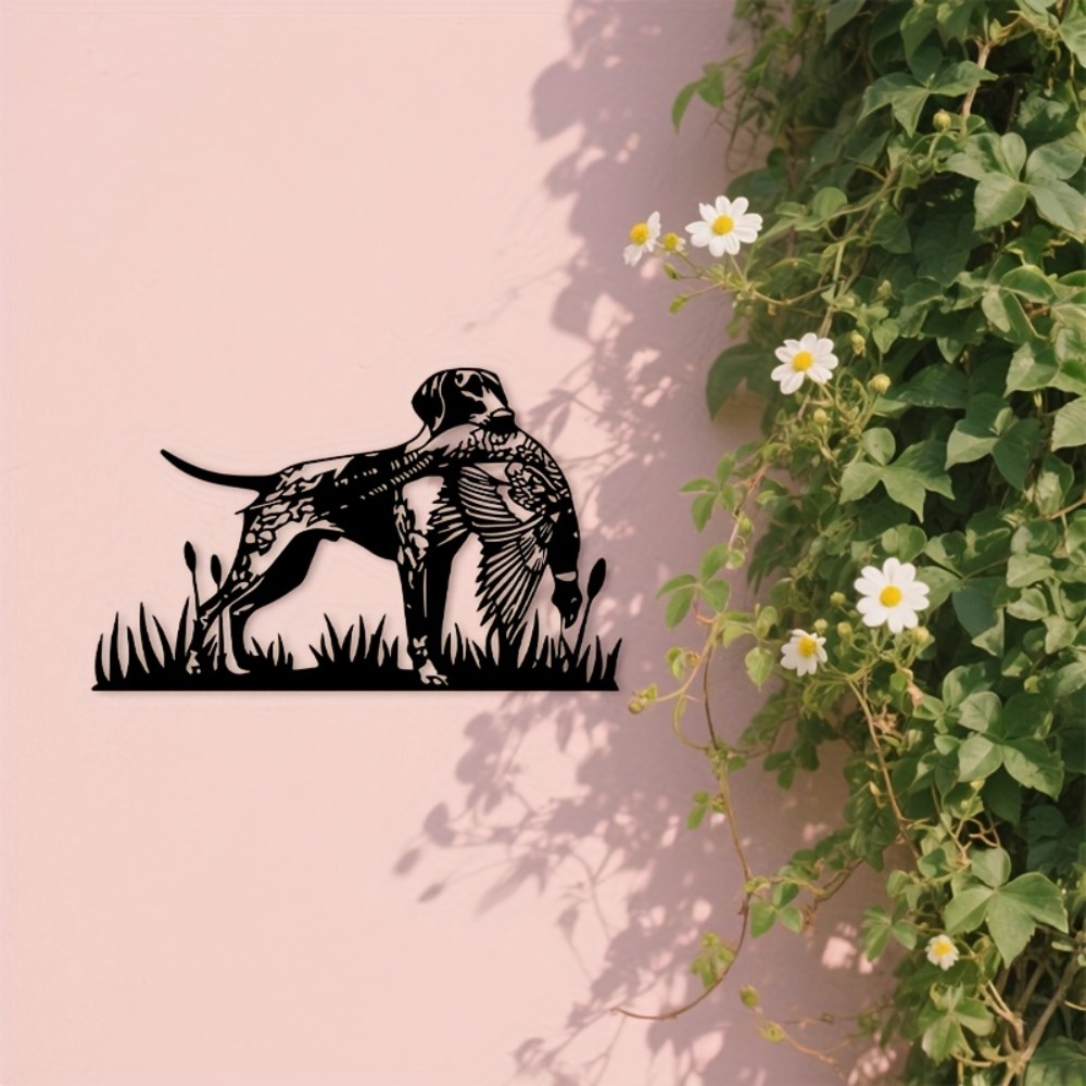 CIFBUY 금속 벽 장식 사냥개 꿩 실루엣 철제 장식 - Hunting Dog Outdoor 리뷰 및 가격