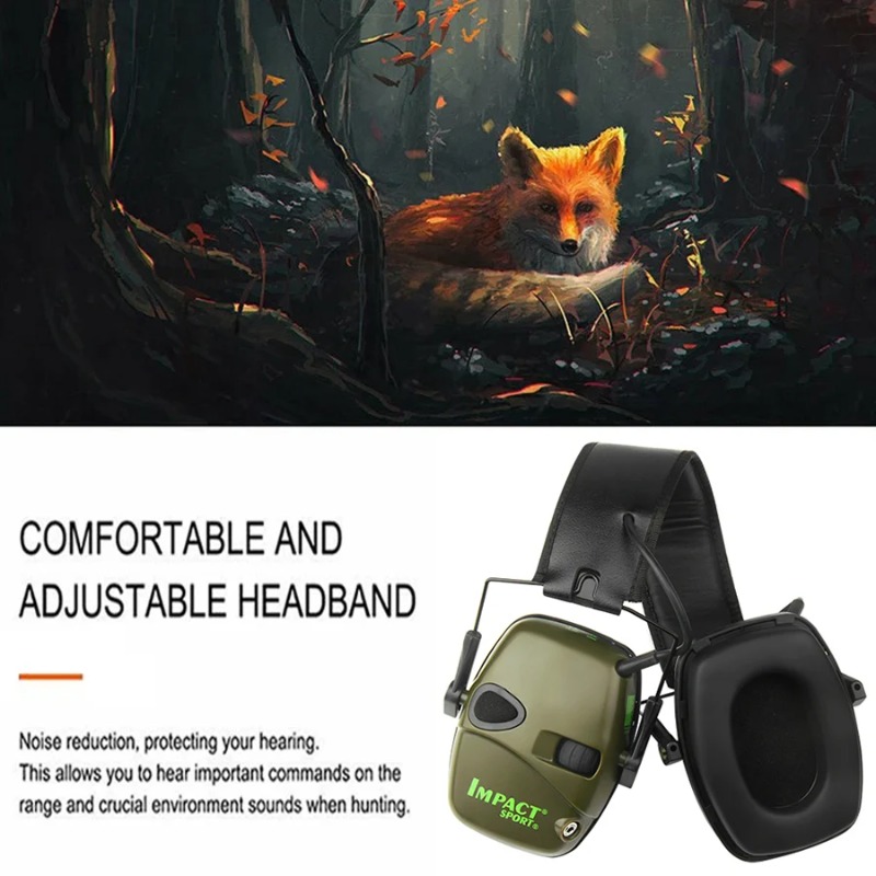 야외 전술 전자 사격 귀마개 능동형 소음 방지 헤드셋  - Shooting Ear Muff 리뷰 및 가격