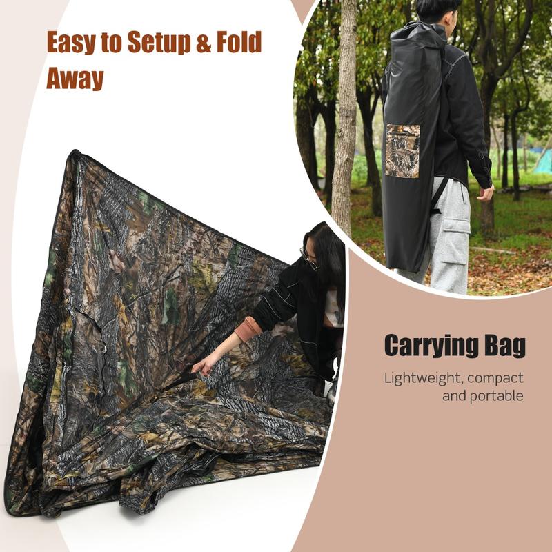 휴대용 사냥 은신처(사슴 및 양각양용), 지면 고정용  - Hunting & Outdoor As 리뷰 및 가격