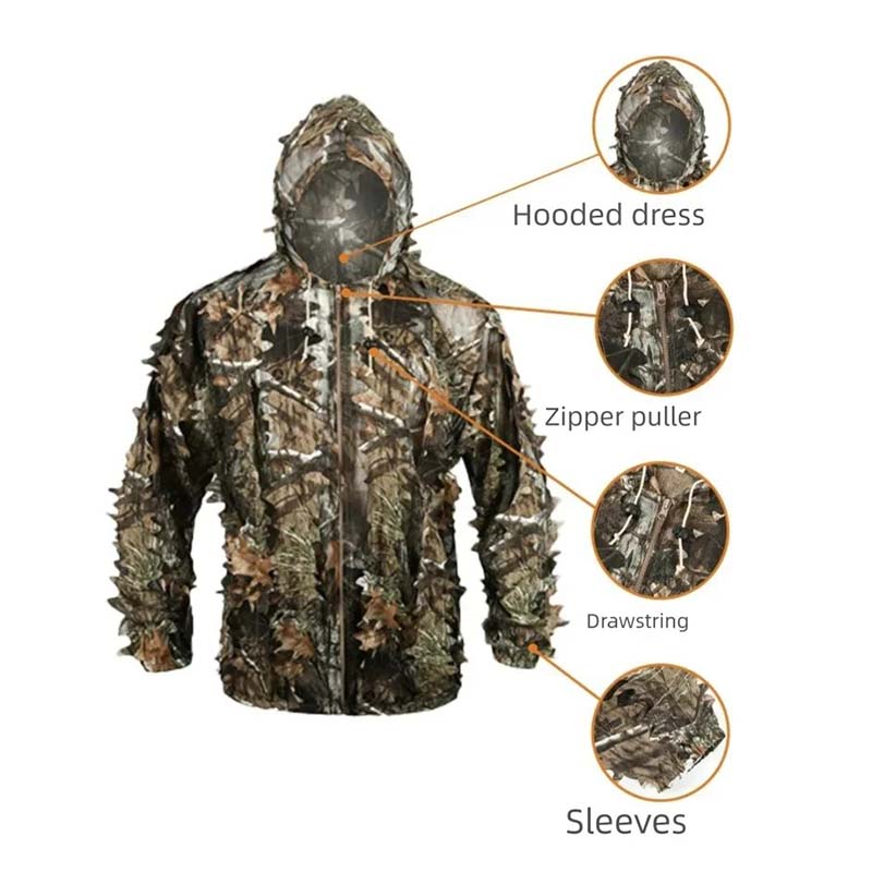 여름용 바이오닉 위장 사냥복 속건 통기성 야외 조류 관 - Outdoor Hunting Prints 리뷰 및 가격